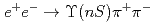 $$e^+e^-toUpsilon(nS)pi^+pi^-$$