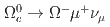 $$Omega_{c}^{0} to Omega^{-} mu^{+} nu_{mu}$$