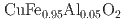 $$mathrm{CuFe_{0.95}Al_{0.05}O_{2}}$$